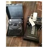 Typewriter and Adding Machine