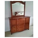 Large Dresser and Mirror