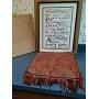 Vellum-Framed Gregorian Music Score and Cloth