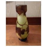Legras Cameo Art Glass Vase
