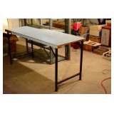 Work Table and Shelving Units