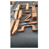 Clamps, Drill, Planes, and More
