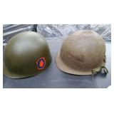 World War II Helmet and Liner