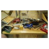 Chisels, Hammer, C Clamps and More
