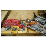 Corner Clamps, Sanding Wheels, Saw Blades