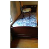 Twin Bed and Chair