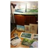 Watercolors, Oils, and More