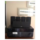 Yamaha AV Receiver/Surround Sound with Definitive Speakers