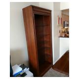 Five Glass Shelf Lighted Display Case