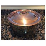 Huge Covered Mauviel Pot