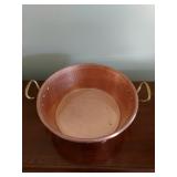 Large Hammered Copper Basin