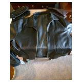 Mens 40R Jose Luis Lightweight Black Leather Jacket