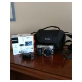 Sony Alpha a6000 Camera with Camera Bag and Charger
