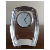 Steuben Crystal Swiss Movement Clock