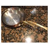 Two Copper Mauviel Frypans