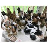 Chickens, Roosters, and Trivets