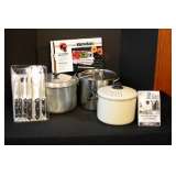 Pots and Knife Set