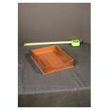 Vintage Wooden In/Out Box