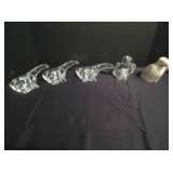 Limited Edition Crystal Dinosaurs and Eagle