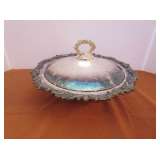 Antique Metal Casserole Dish