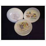 Old English Travel Decorative Dish Set