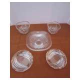 Mikasa Glass Candy Bowls