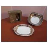 Three Wilton Armetale Platters and Bowls