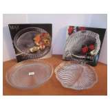 Set of Two Mikasa Platters