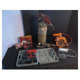 Various Utility Supplies and Power Tools