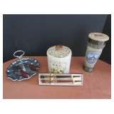 German Hand-Painted Vessel and More