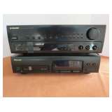 Pioneer Receiver and Multicompact Disc Player