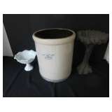 Ten Gallon Stoneware Crock and More