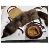 Fox Scarf, Pill Boxes, Purses