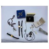 Jewelry, Crosses, Watches