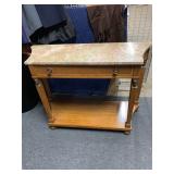 Marble Tops and a Circle Table