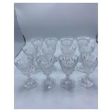 Set of 12 Crystal Glasses