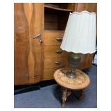 Table and Lamp