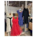 Vintage Dresses and a Mink Trimmed Coat