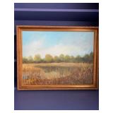 Pond Scene Painting