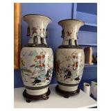 Two Large Vases