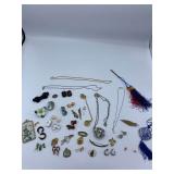 Earrings, Necklaces, Pins, Pendants