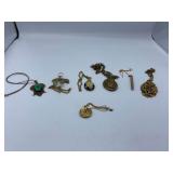 Lockets, Glasses, Pencil, Necklaces