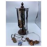 Necklaces and Stand