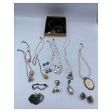 Necklaces, Earrings, Bracelet, and a Ring