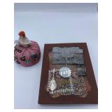 Pin Lady and Vintage Collage