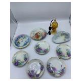 Rosenthal Plates and Perfume Bottle