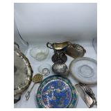 Silverplate and Glass
