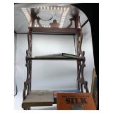 Whatnot Shelf and Books