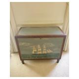 Hand Painted Trunk