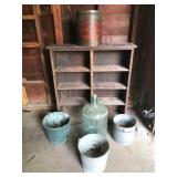Shelving & Pails